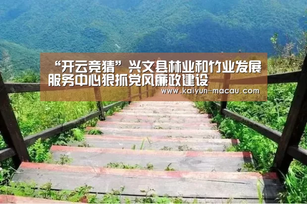 “开云竞猜”兴文县林业和竹业发展服务中心狠抓党风廉政建设(图3) 开云竞猜